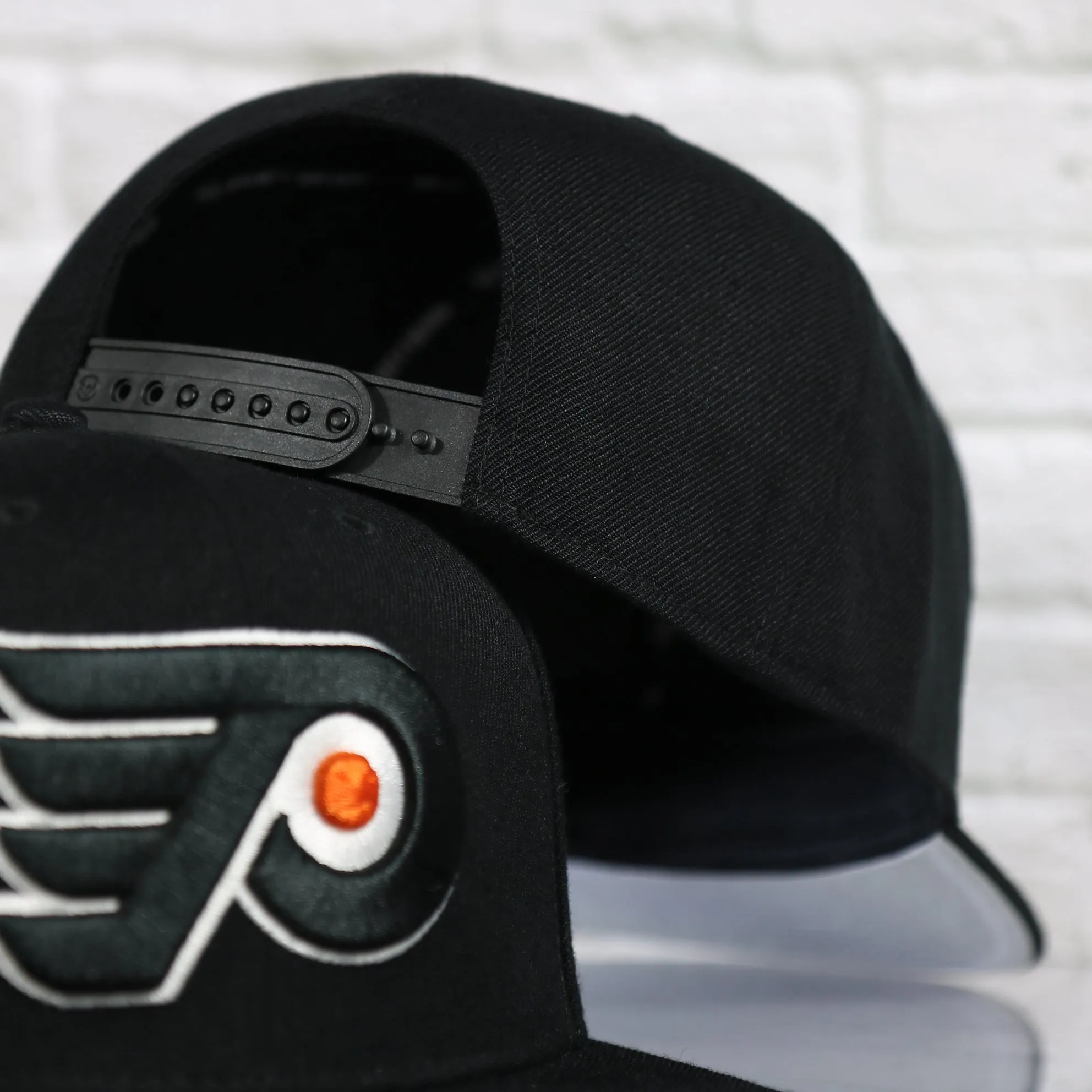 Philadelphia Flyers No Shot Grey Undervisor Black Adjustable Snapback Hat