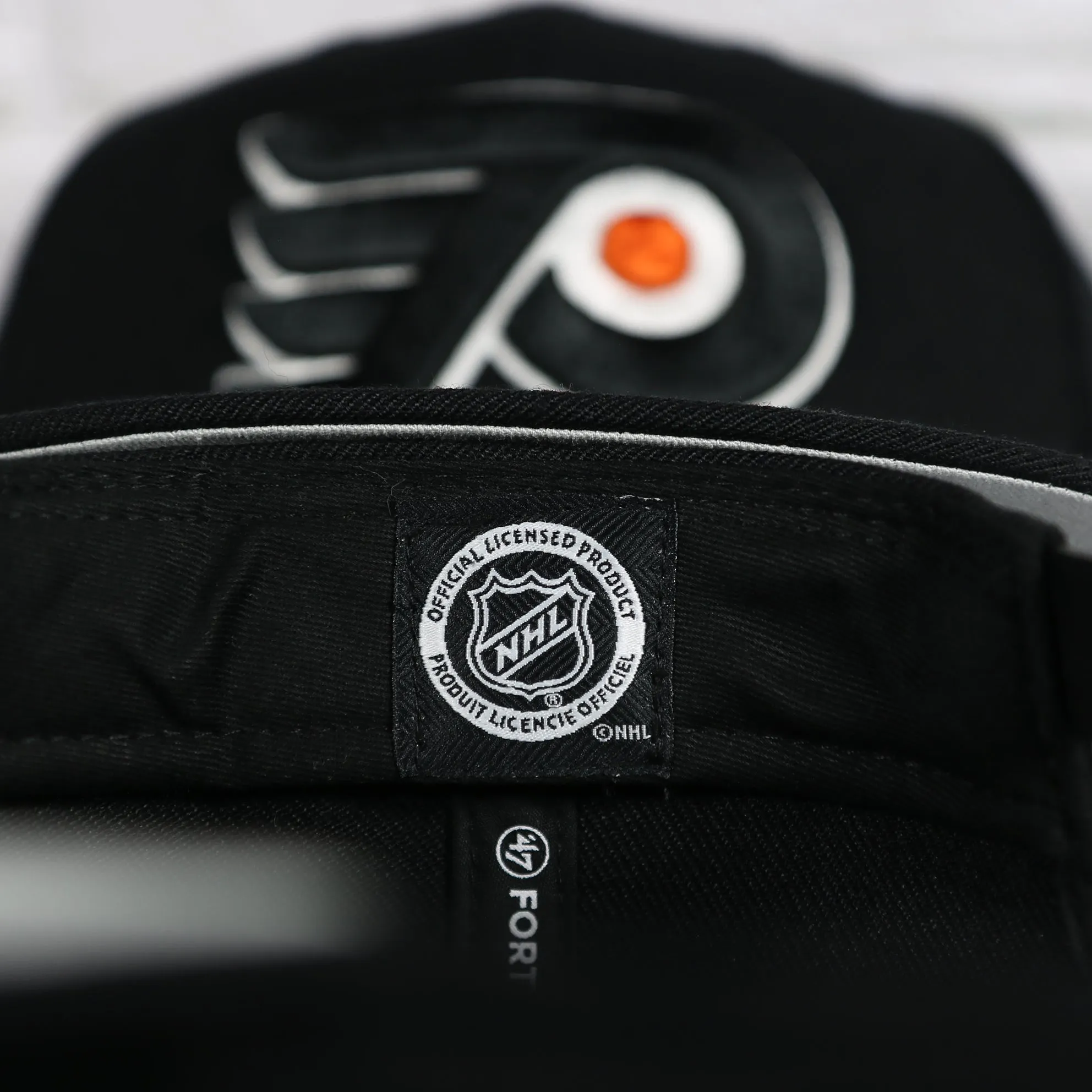 Philadelphia Flyers No Shot Grey Undervisor Black Adjustable Snapback Hat