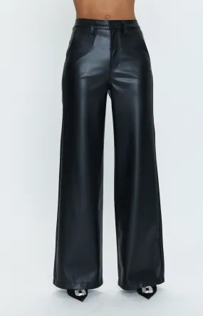 PISTOLA LANA PLEATHER TROUSER