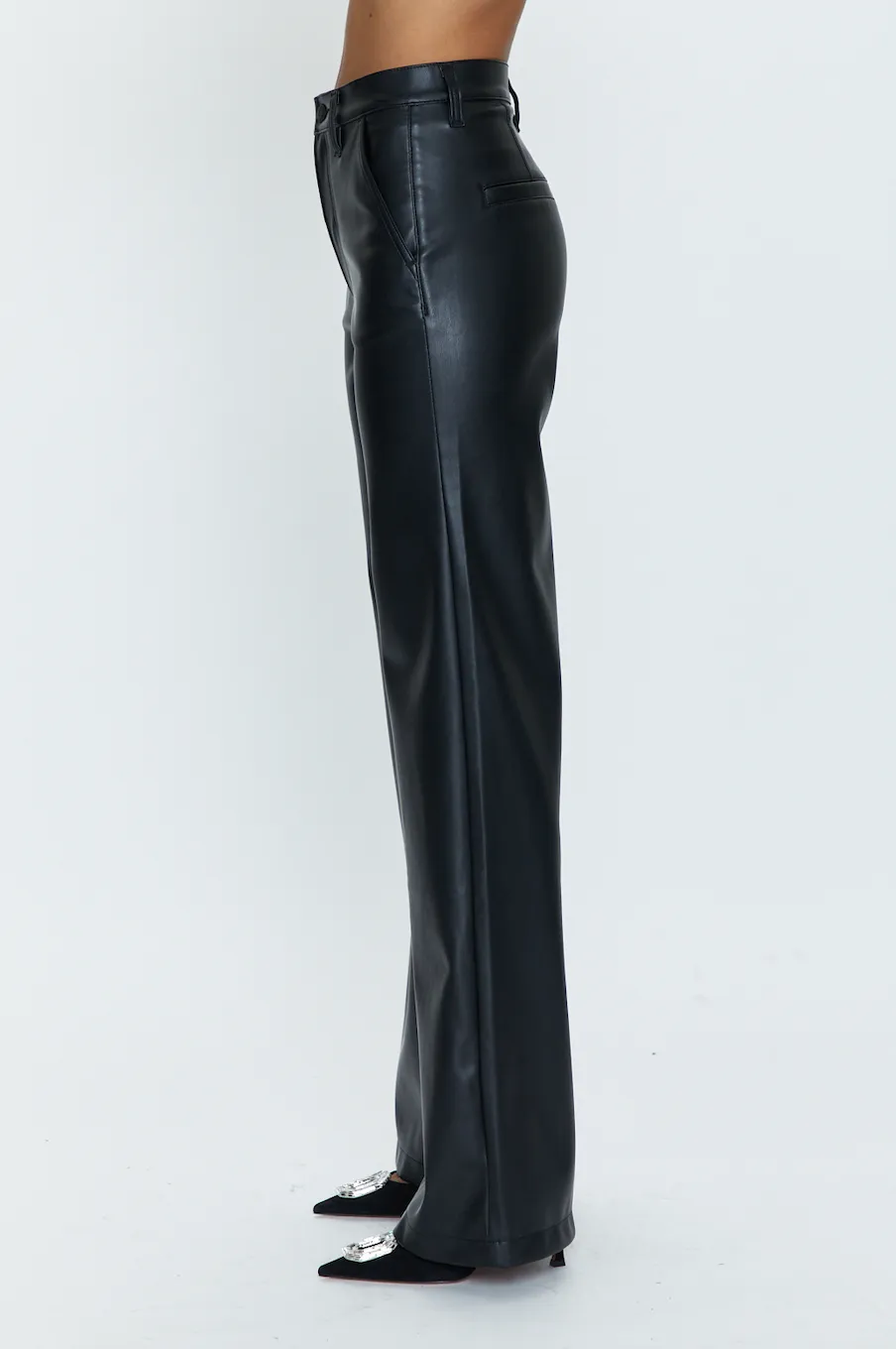 PISTOLA LANA PLEATHER TROUSER