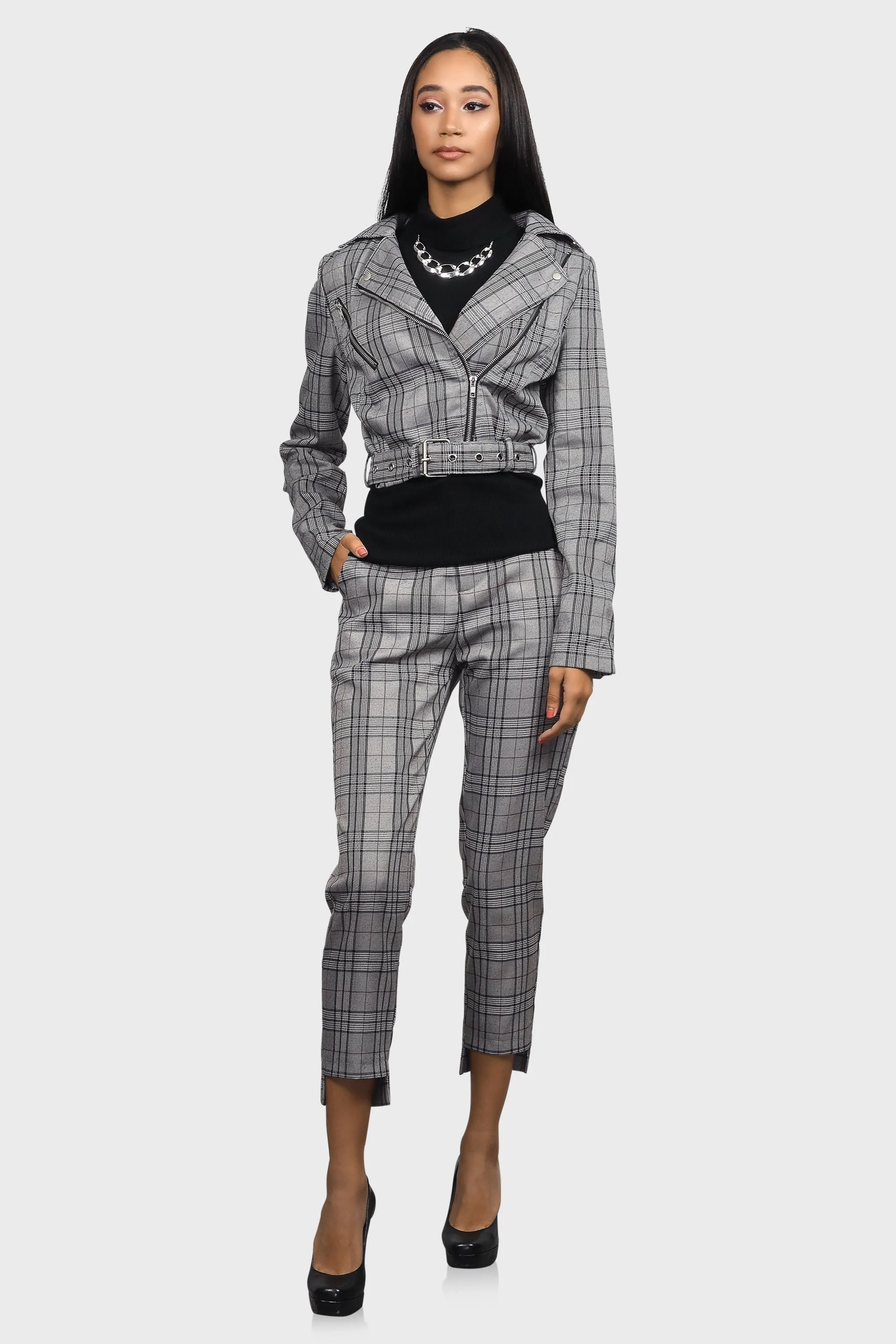 Plaid 2 Piece Set