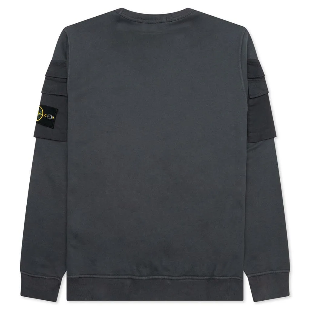 Pocket Sweatshirt - Lead Grey