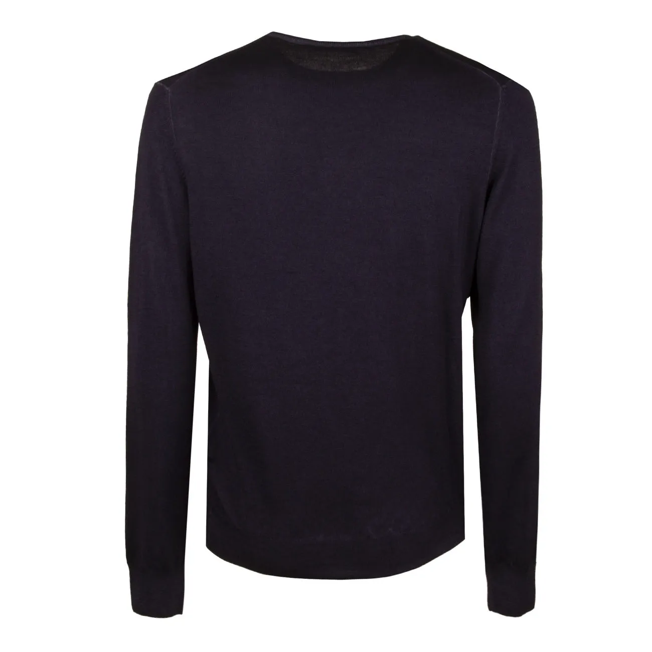 PULLOVER MERINOS Uomo Blu