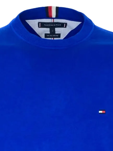 PULLOVER UOMO BLU GIROCOLLO