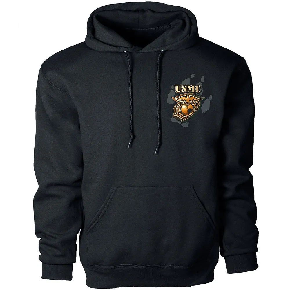 Release the Dogs of War Black Hoodie