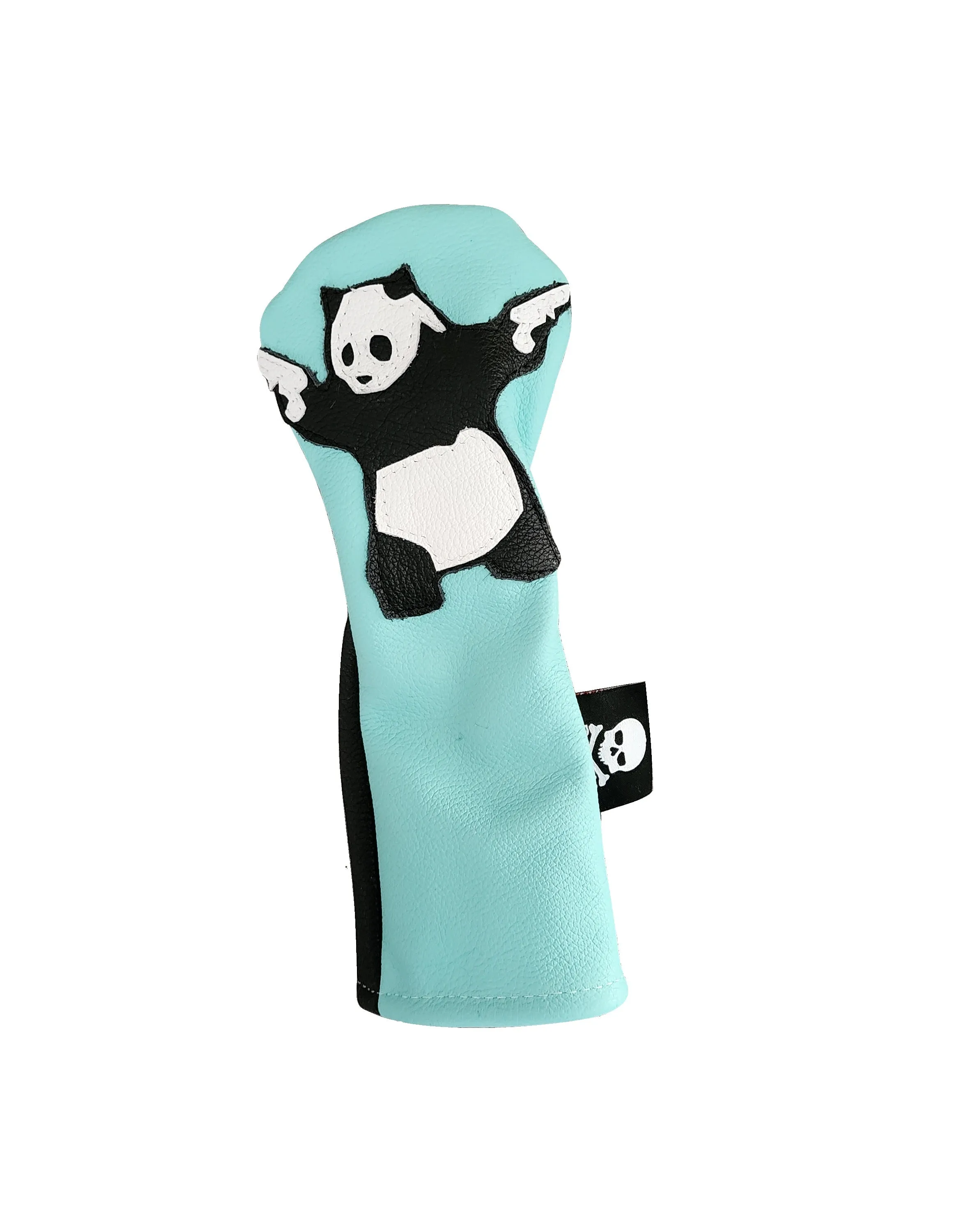 Robin's Egg Blue Panda With Guns Headcover