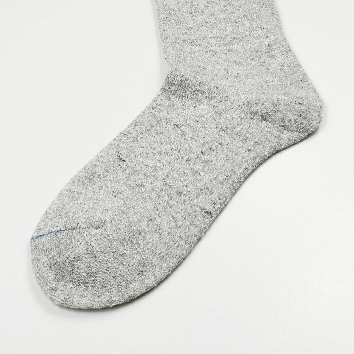 RoToTo - Doubleface Silk / Cotton Socks - Red / L. Gray