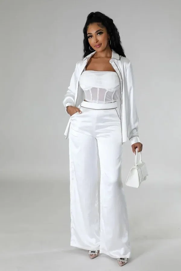 Sahara Wide Leg Pant Set