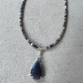 Sapphire Stunner Necklace