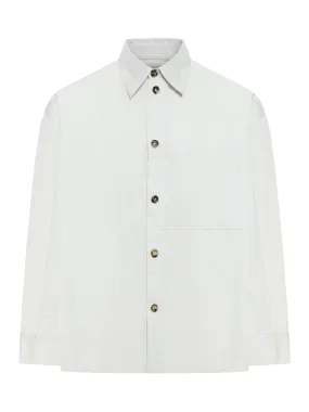 Silk and cotton shirt