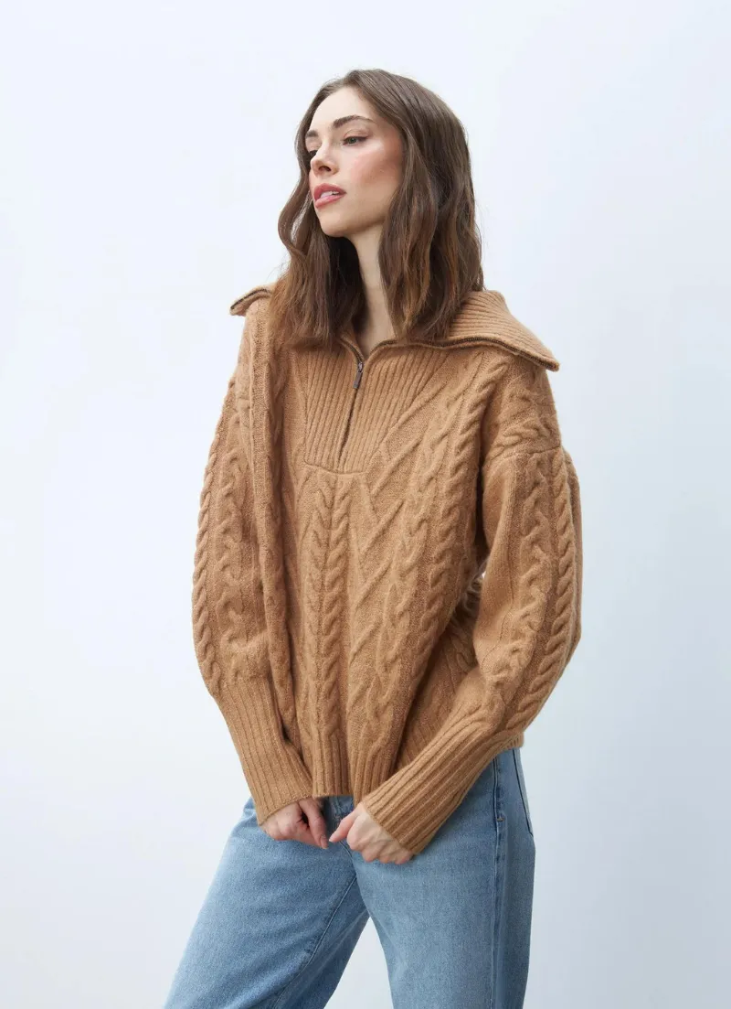 Sloane Zip Up Pullover