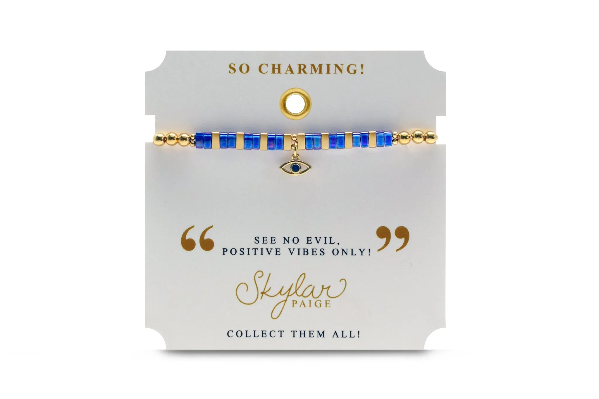 So Charming Bracelet - Bead It! Evil Eye