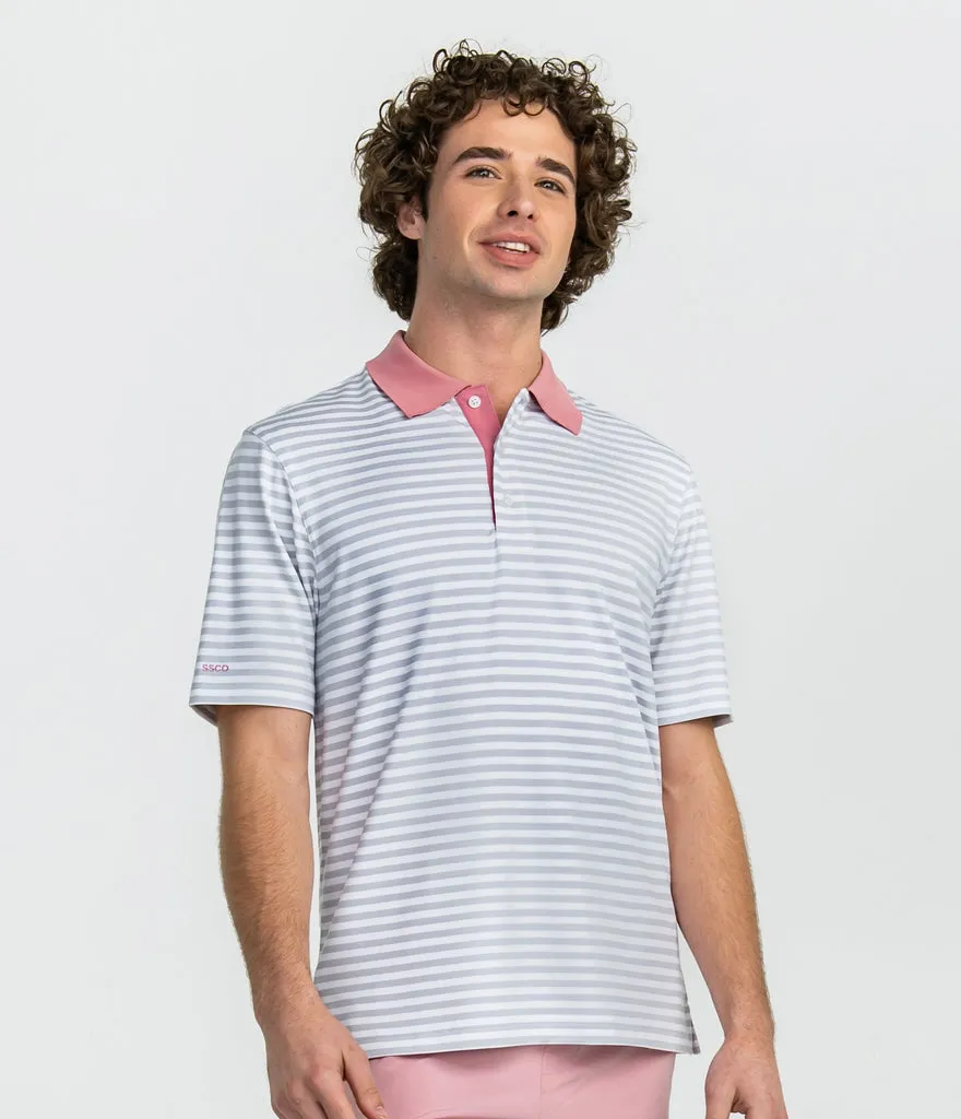 Southern Shirt Men's New Folly Pique Polo Weathervane