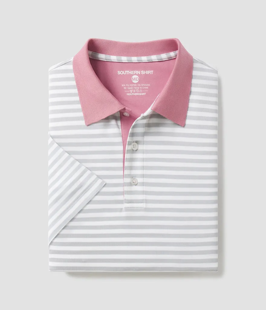 Southern Shirt Men's New Folly Pique Polo Weathervane