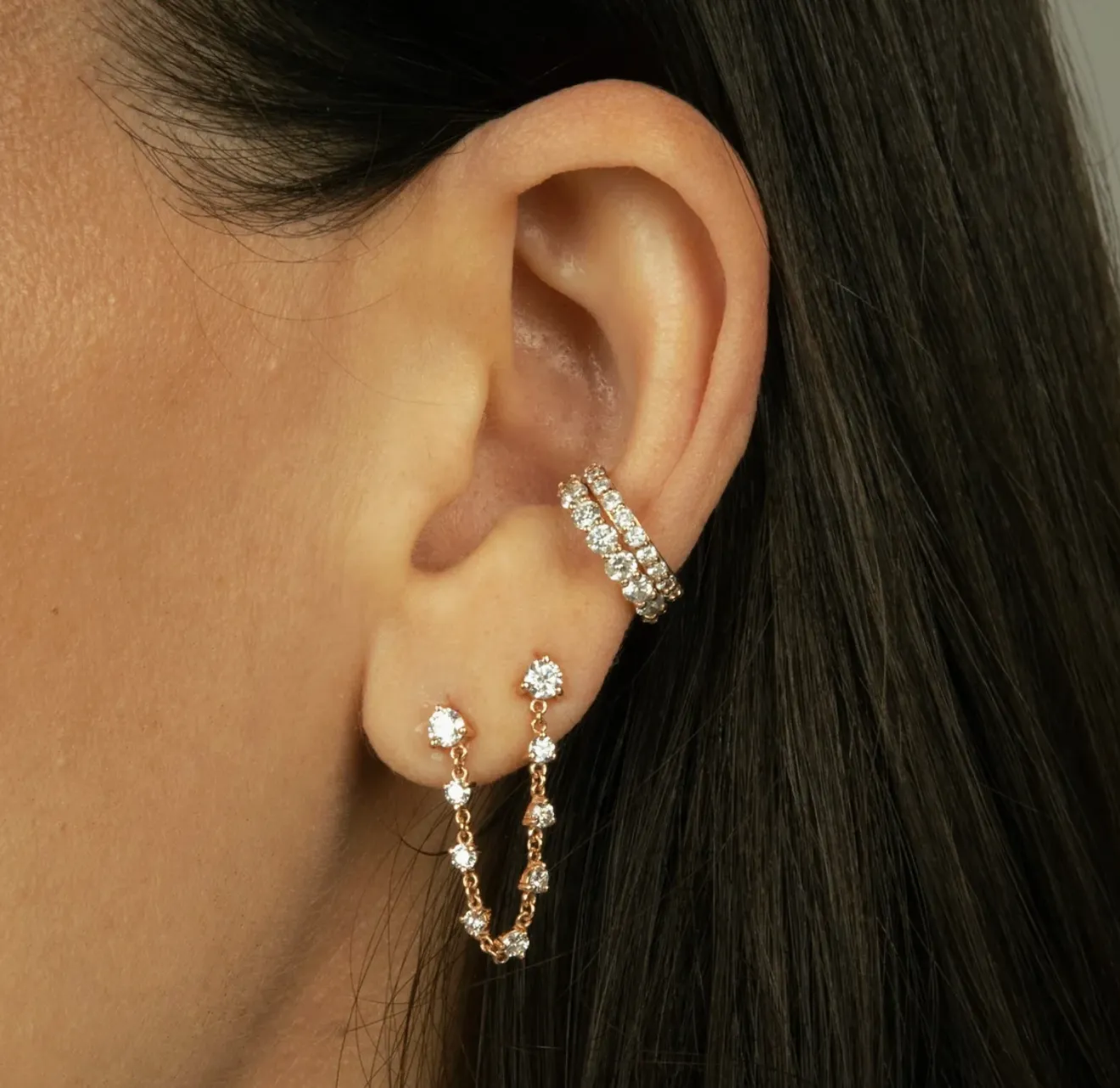 Sparkler Double Earring