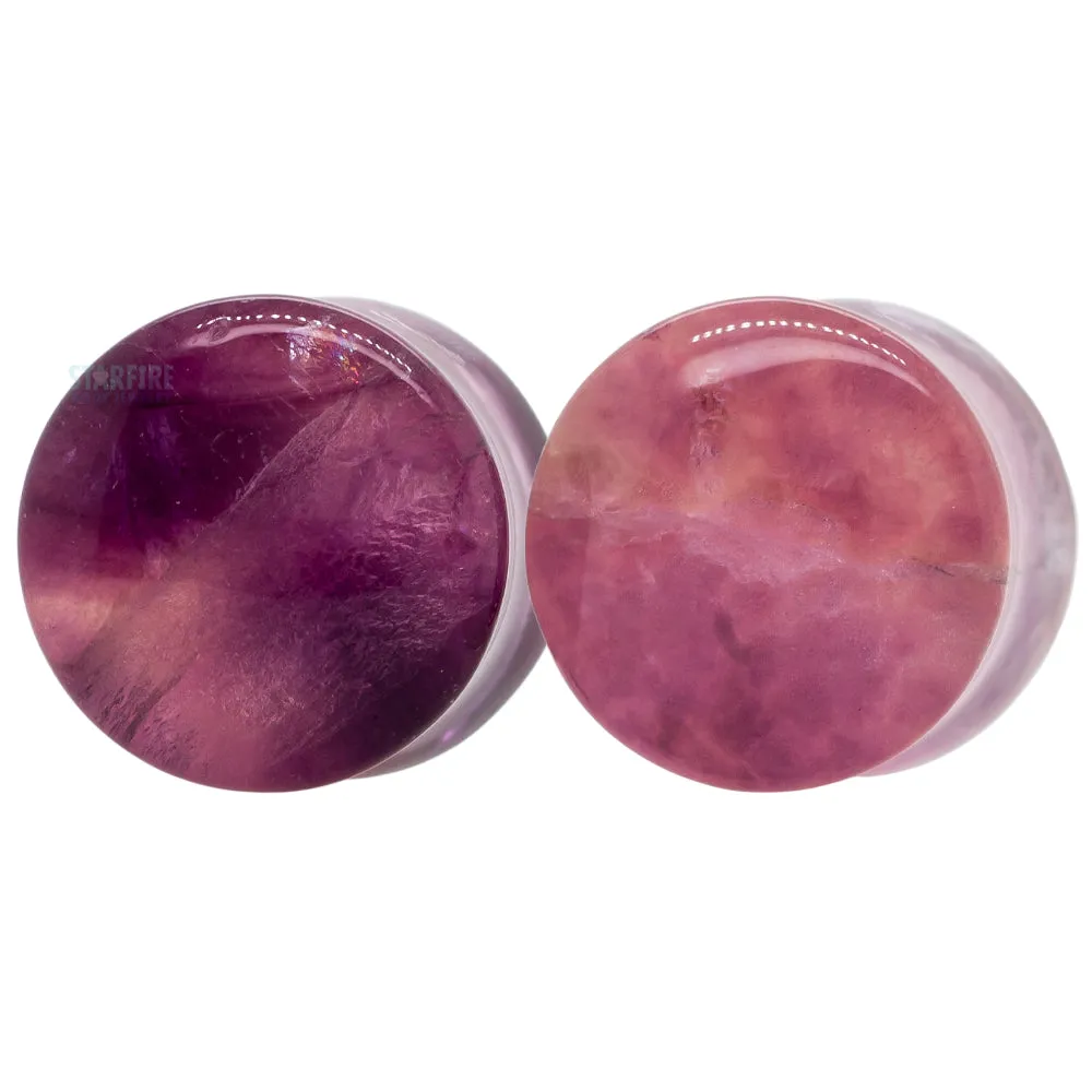 Stone Plugs - Fluorite