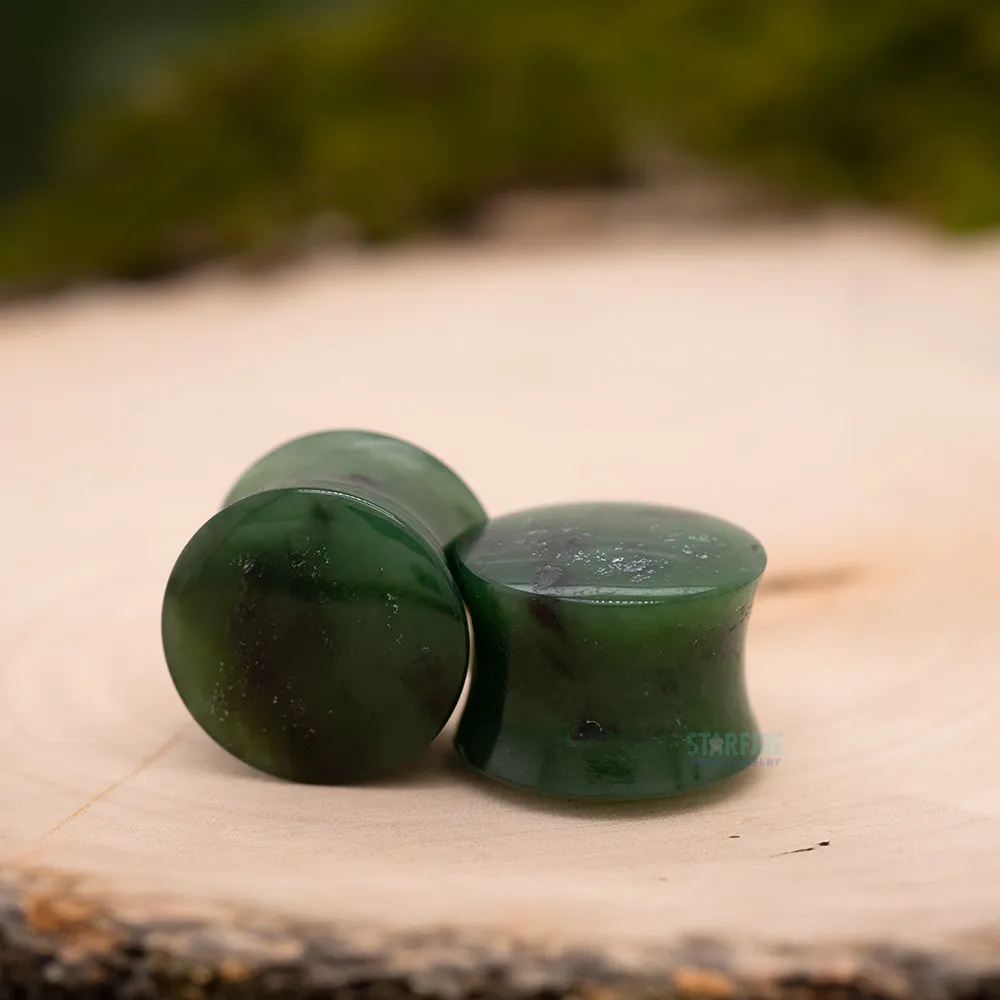 Stone Plugs - Nephrite Jade