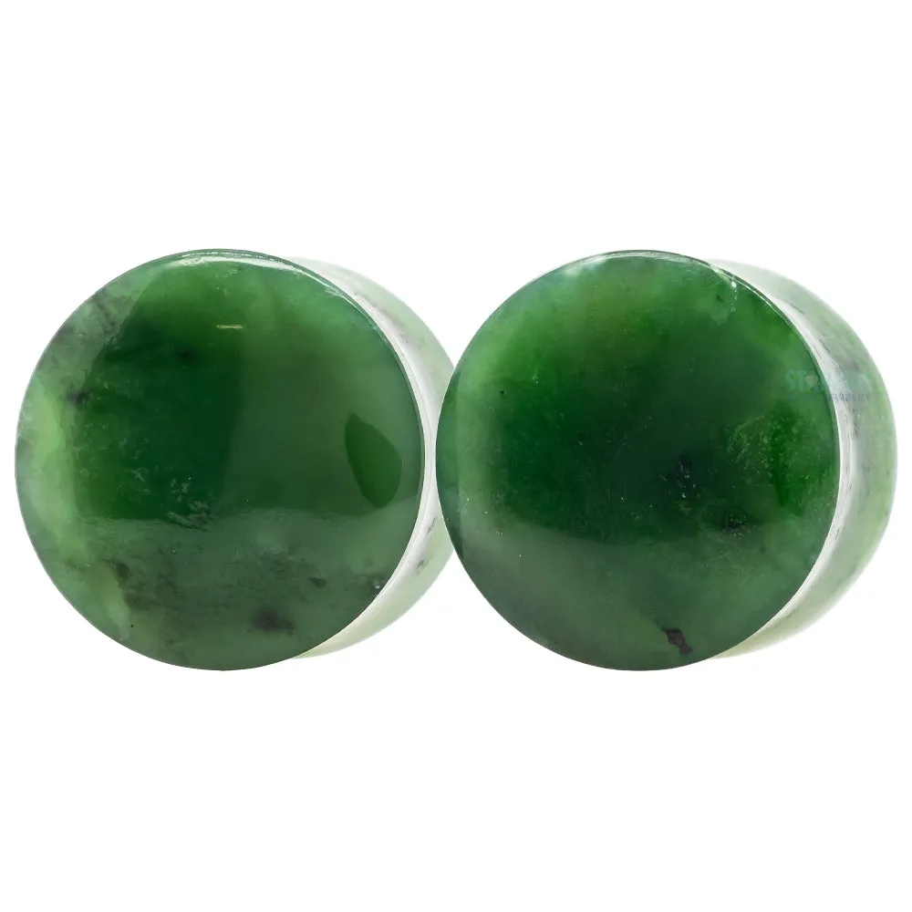 Stone Plugs - Nephrite Jade