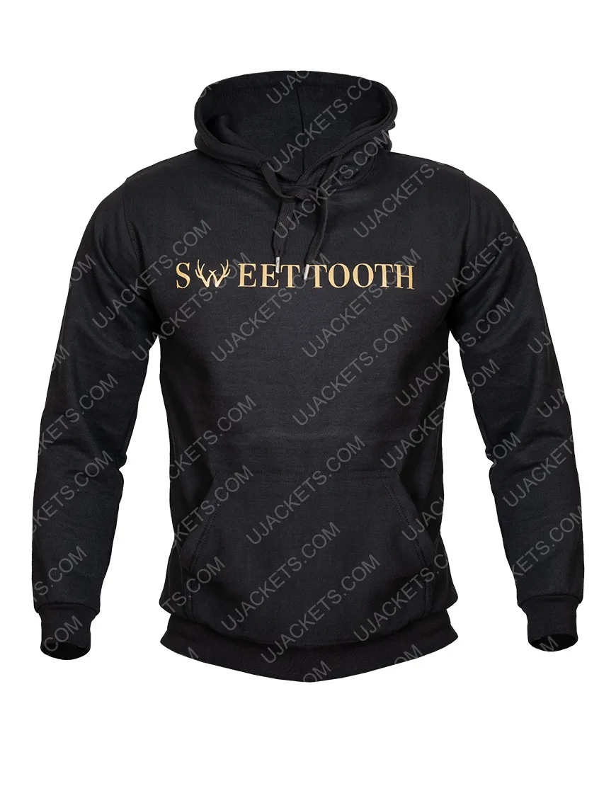 Sweet Tooth 2021 Black Hoodie | New Arrivals 2021 | Ujackets.com