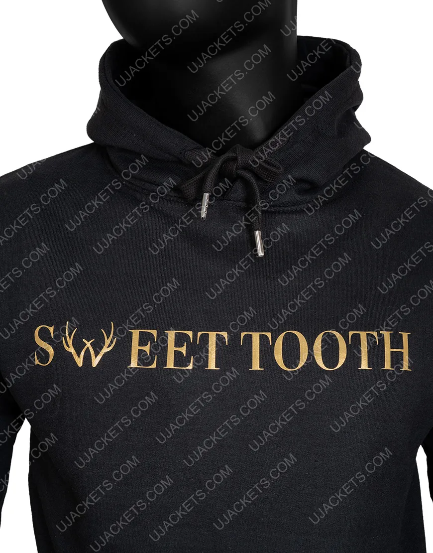 Sweet Tooth 2021 Black Hoodie | New Arrivals 2021 | Ujackets.com