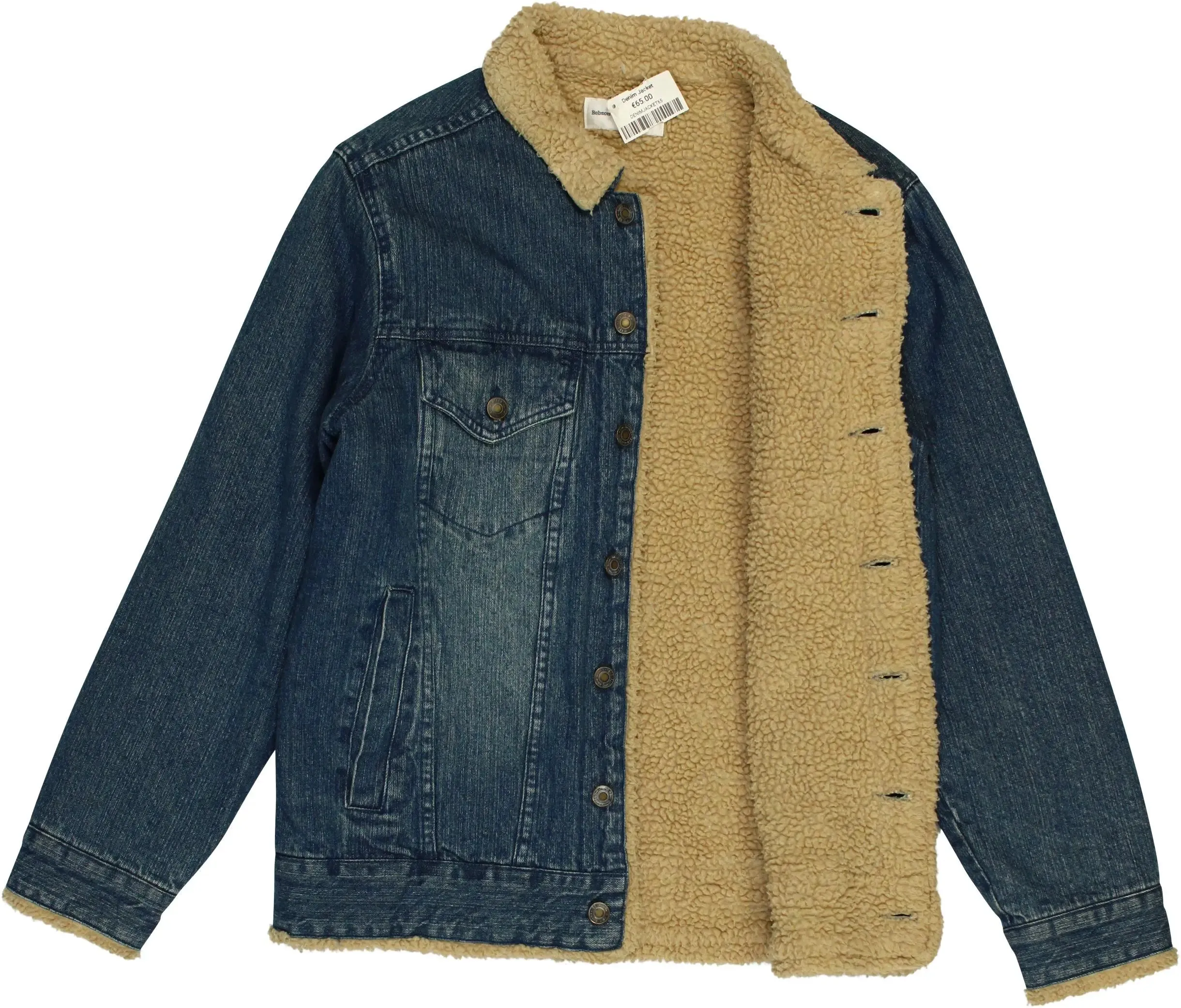 Teddy Denim Jacket | ThriftTale