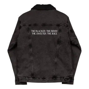 The Blacker the Berry... Sherpa Denim Jacket