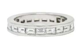 Tiffany & Co. 1.68 CTW Diamond Platinum Channel Eternity Band