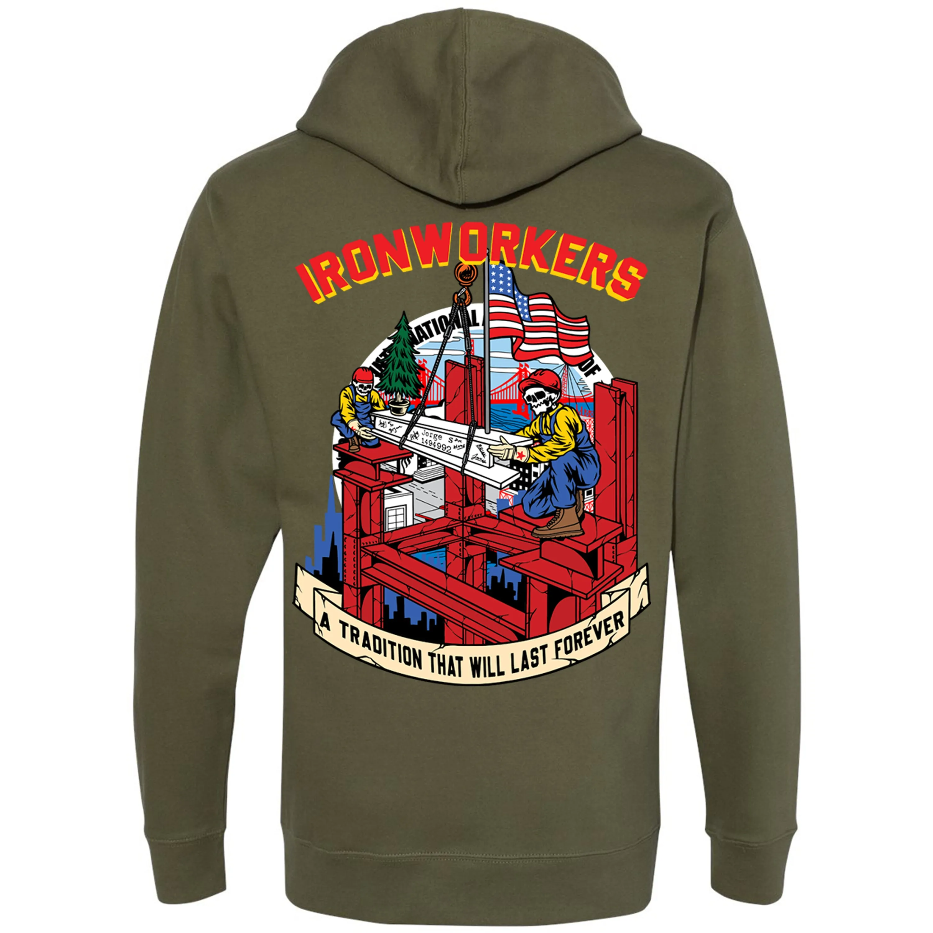 TOPPING OUT PULLOVER HOODIE