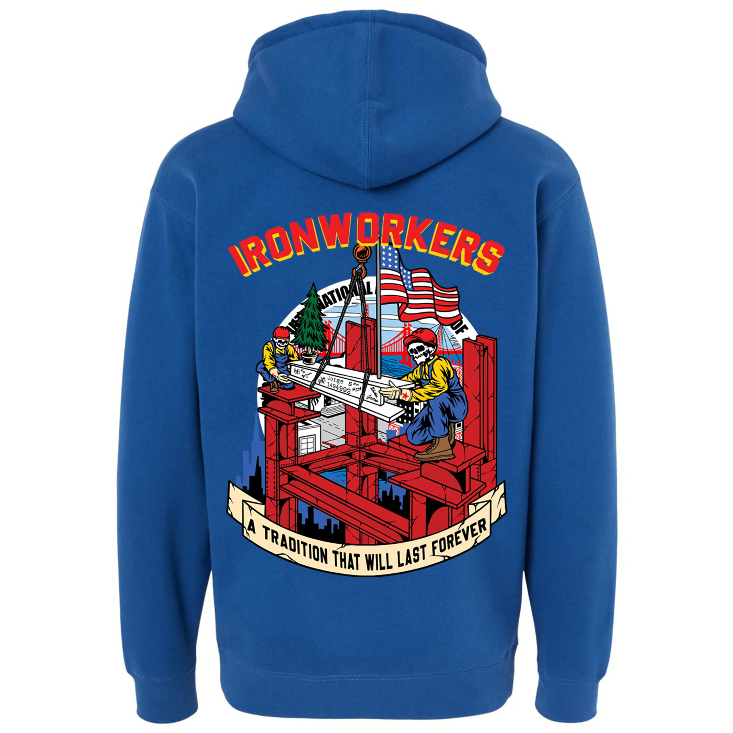 TOPPING OUT PULLOVER HOODIE