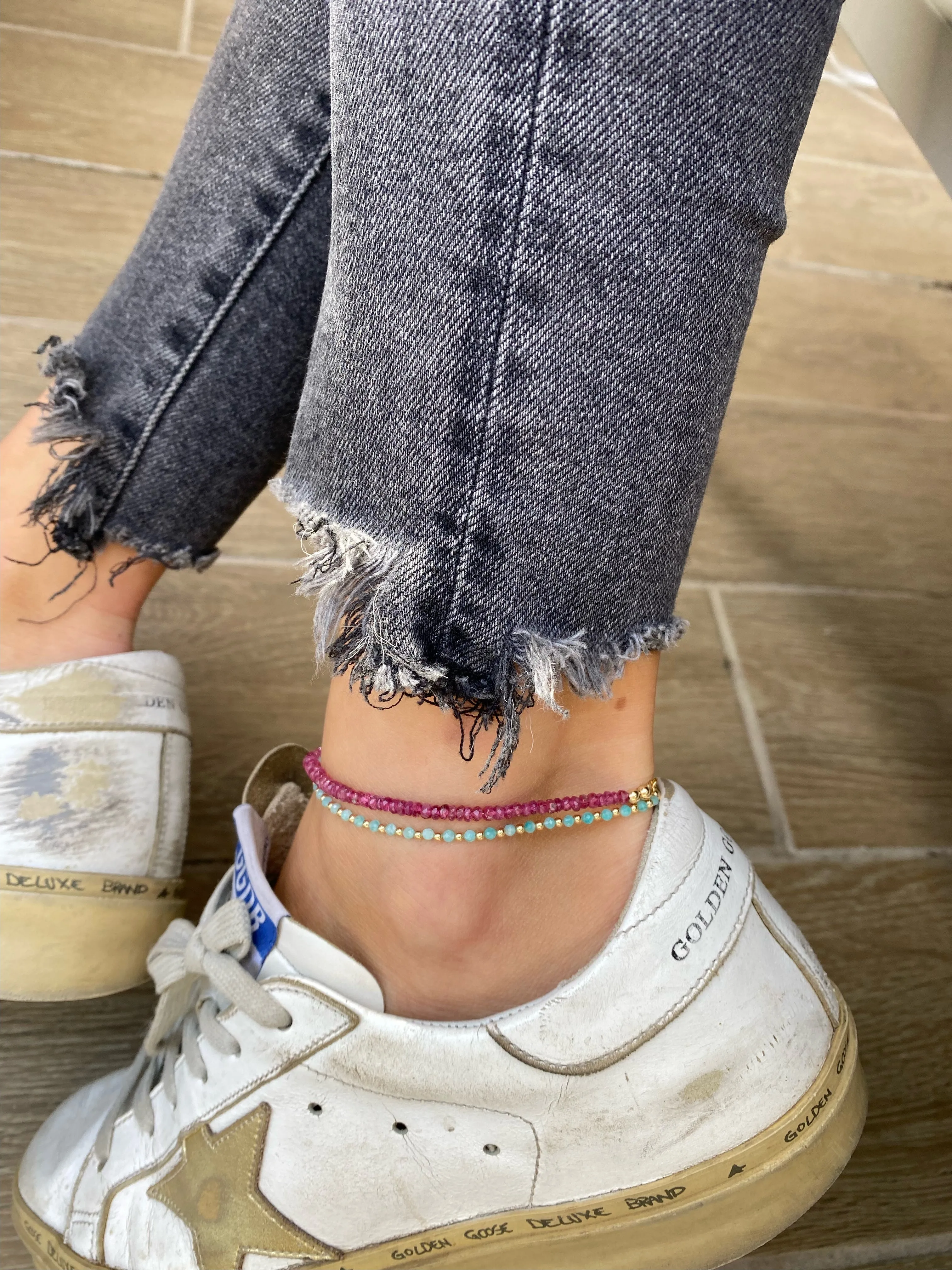 Tourmaline Anklet