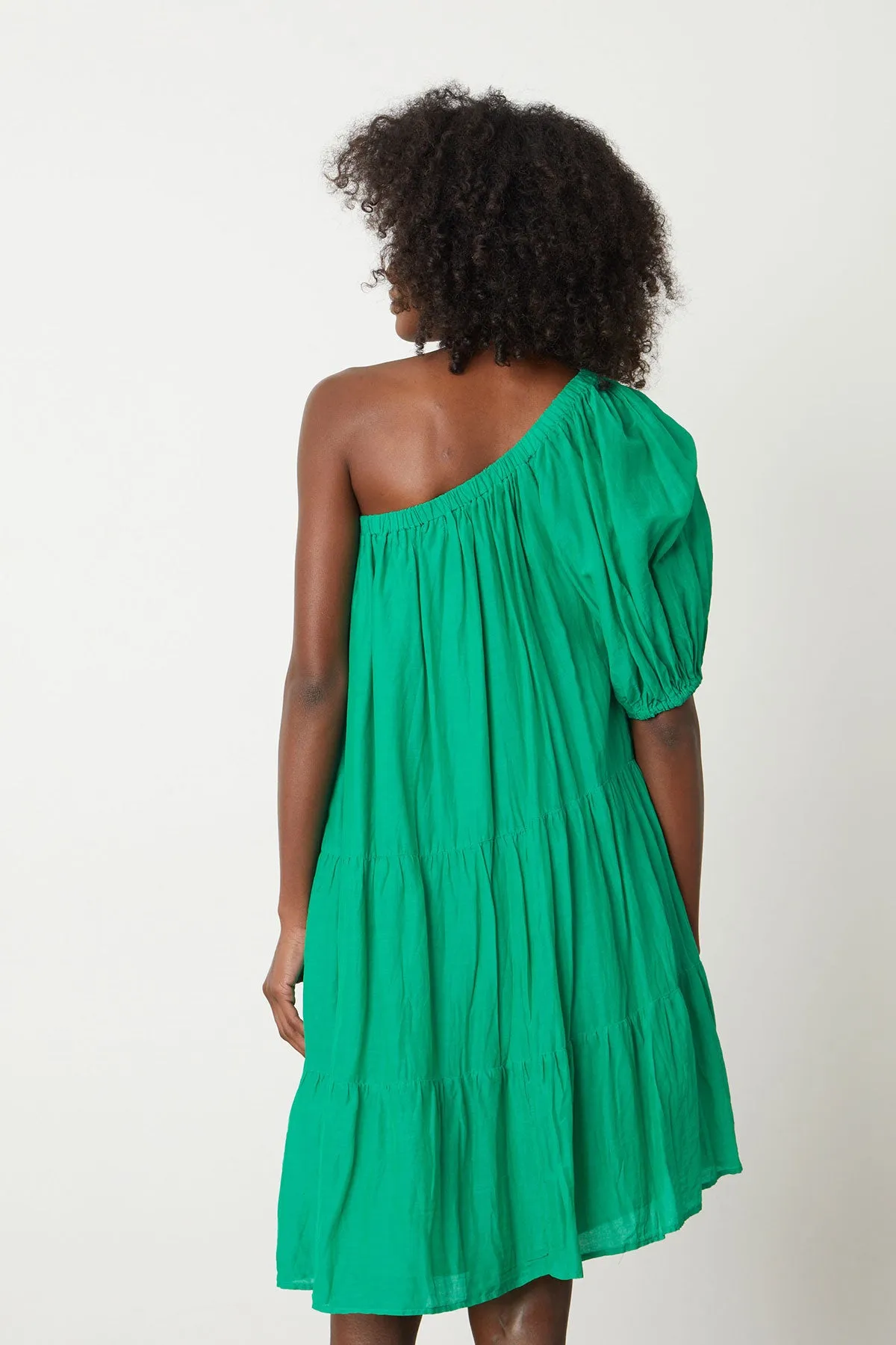 TRISH SILK COTTON VOILE DRESS