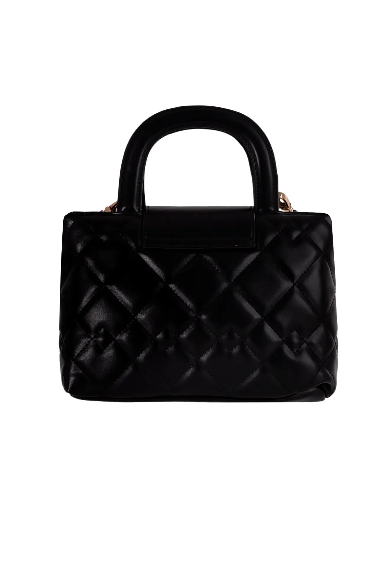 VOIR BIANCA Quilted Top Handle Bag