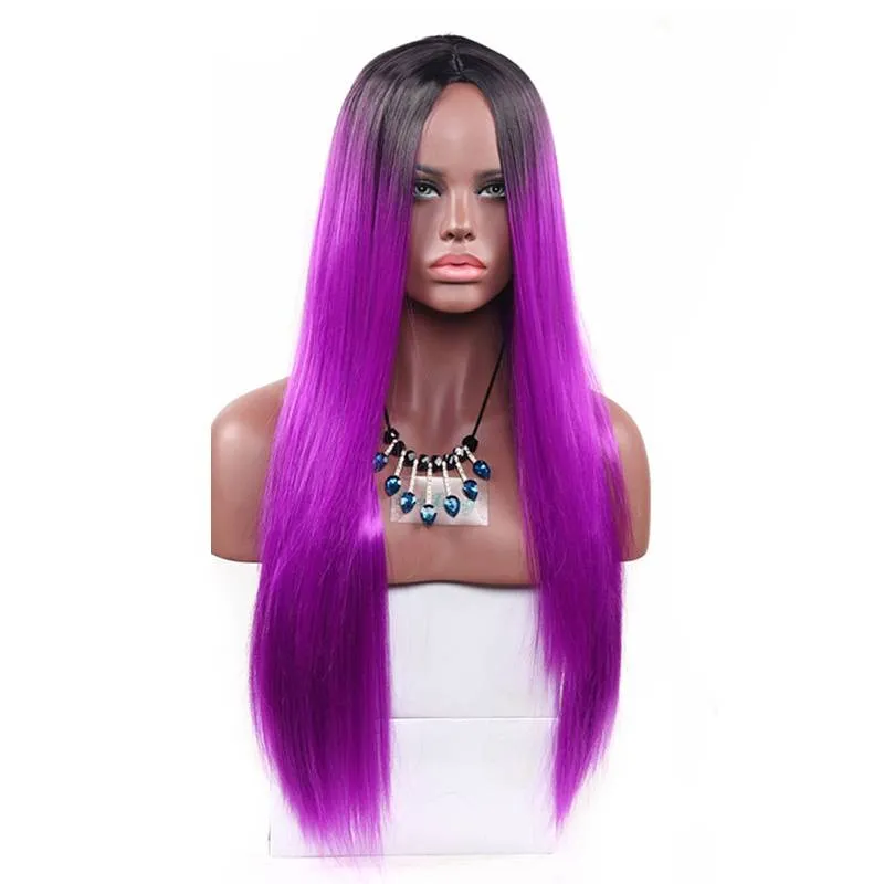 Wig Queen Braxton (Purple)