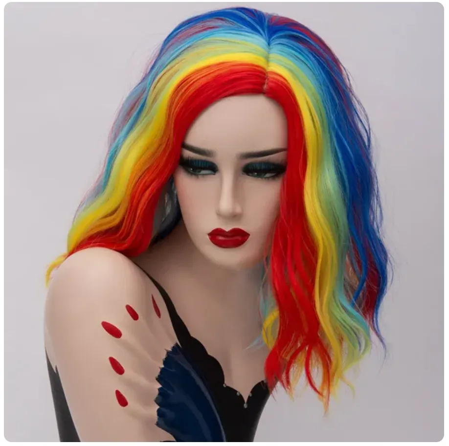 Wig Queen Nevada (Rainbow)