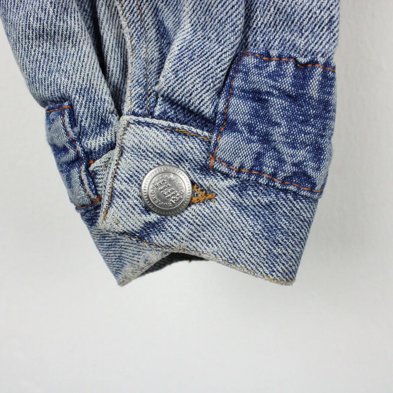 Womens 90s Denim Jacket Light Blue | Medium