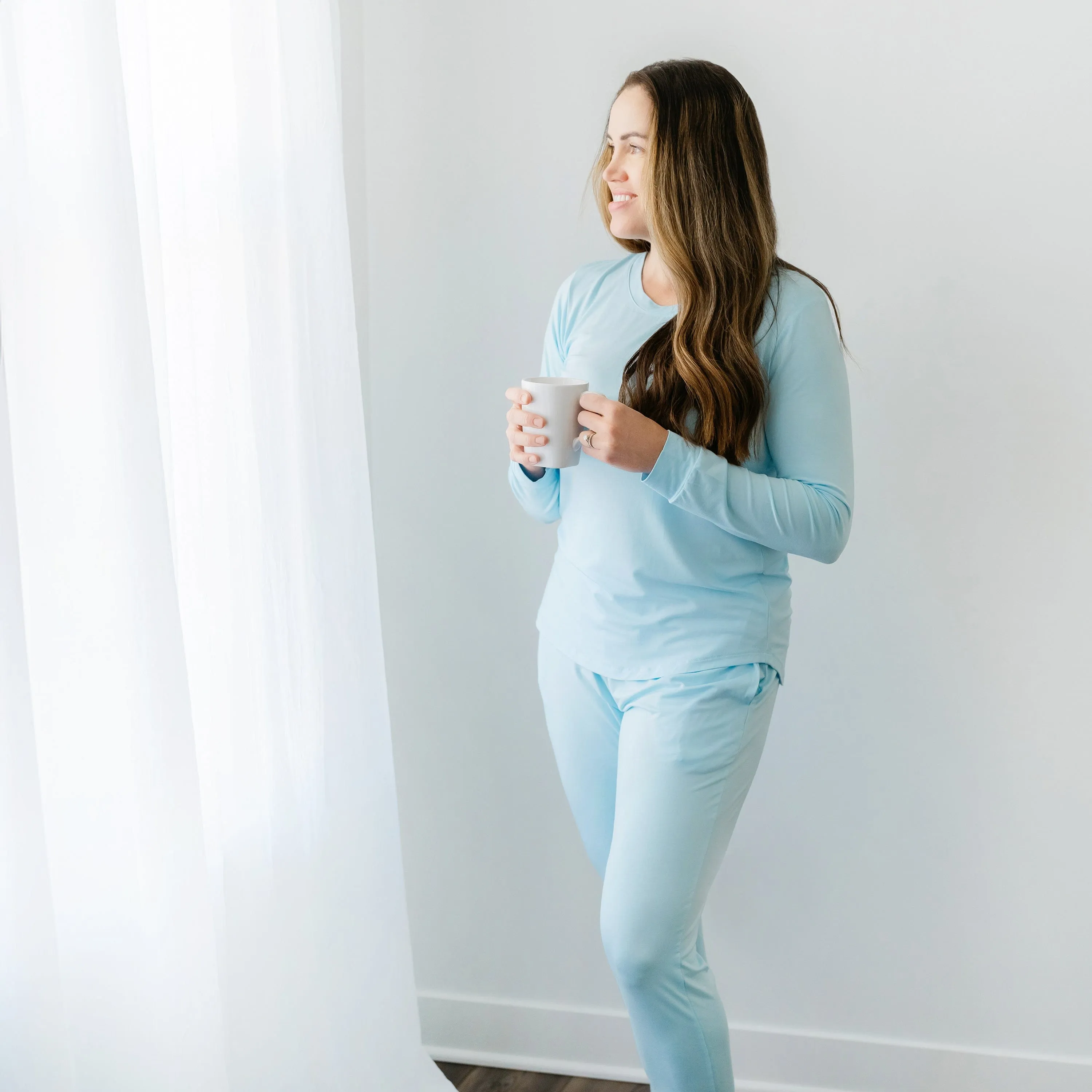 Women's Jogger Pajama Set in Powder