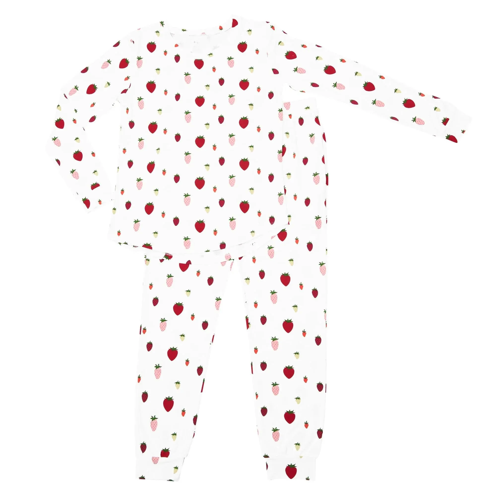 Women's Jogger Pajama Set in Strawberry