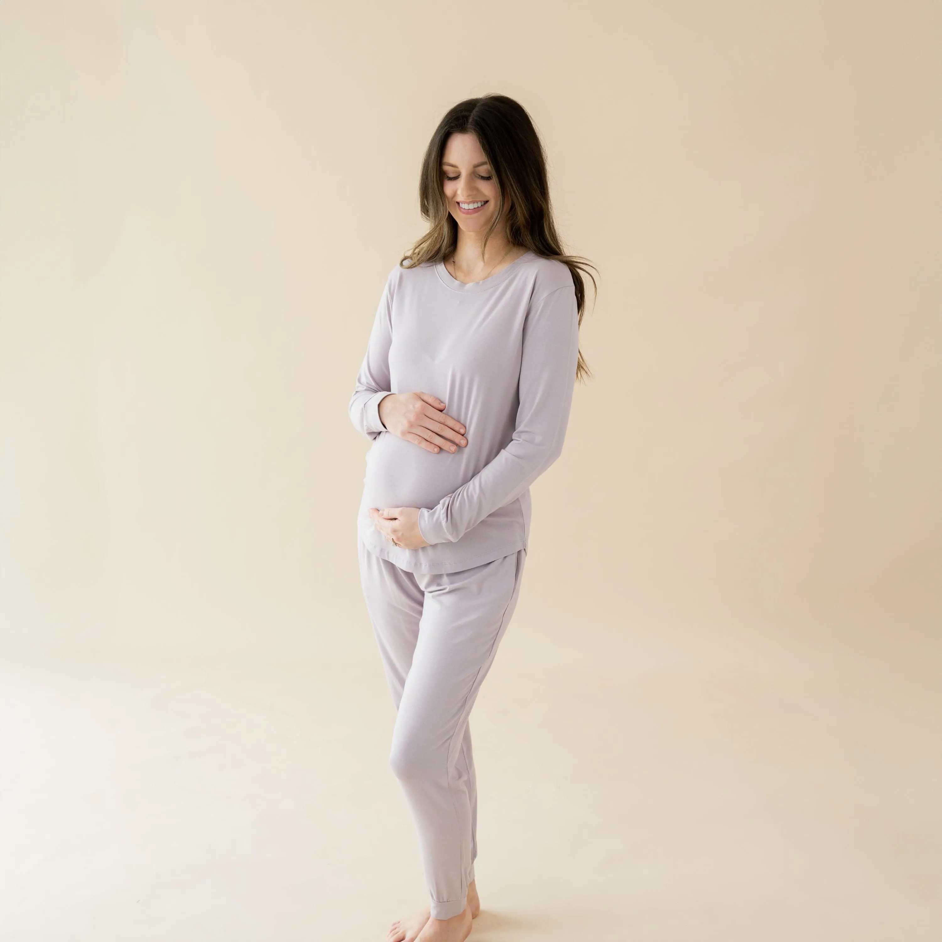 Women's Jogger Pajama Set in Wisteria