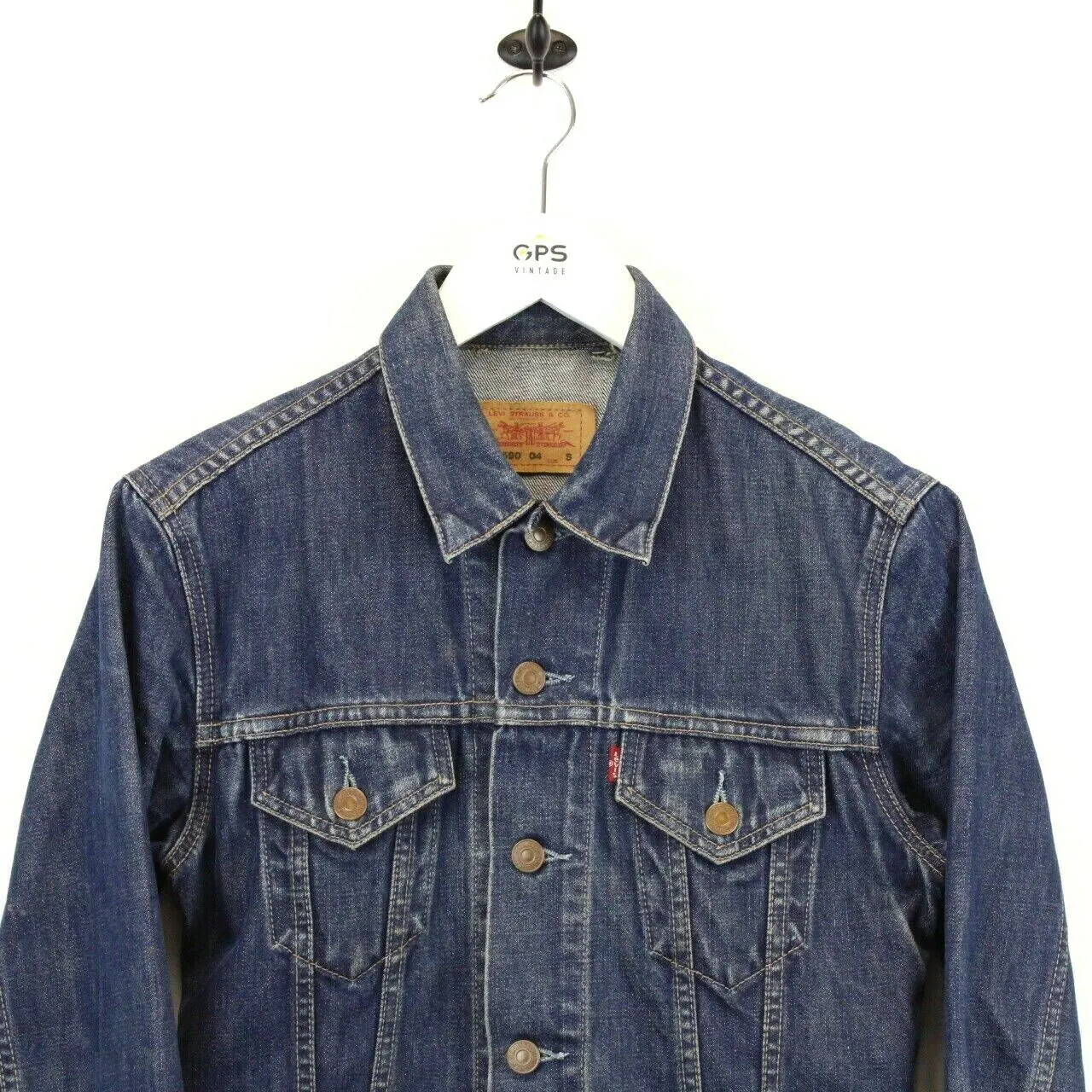 Womens LEVIS 90s Denim Jacket Blue | XS