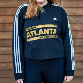 Women's Publix Atlanta Marathon Weekend 3 Stripe Black Hoodie