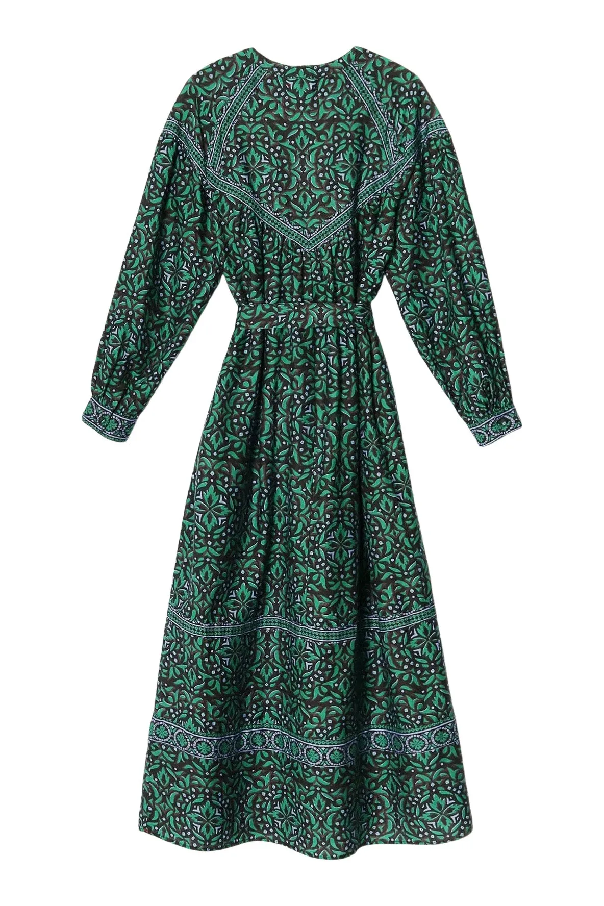 Xirena Isobel Dress in Green Smoke