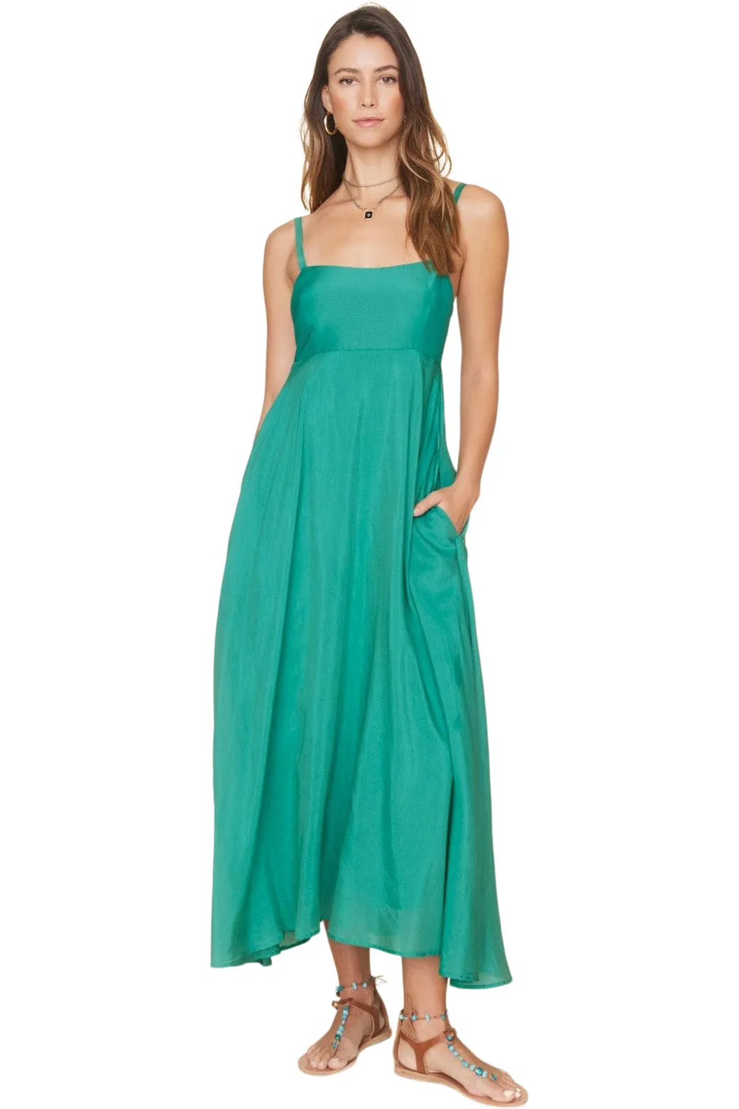 Xirena Kaiti Dress in Bermuda Sea